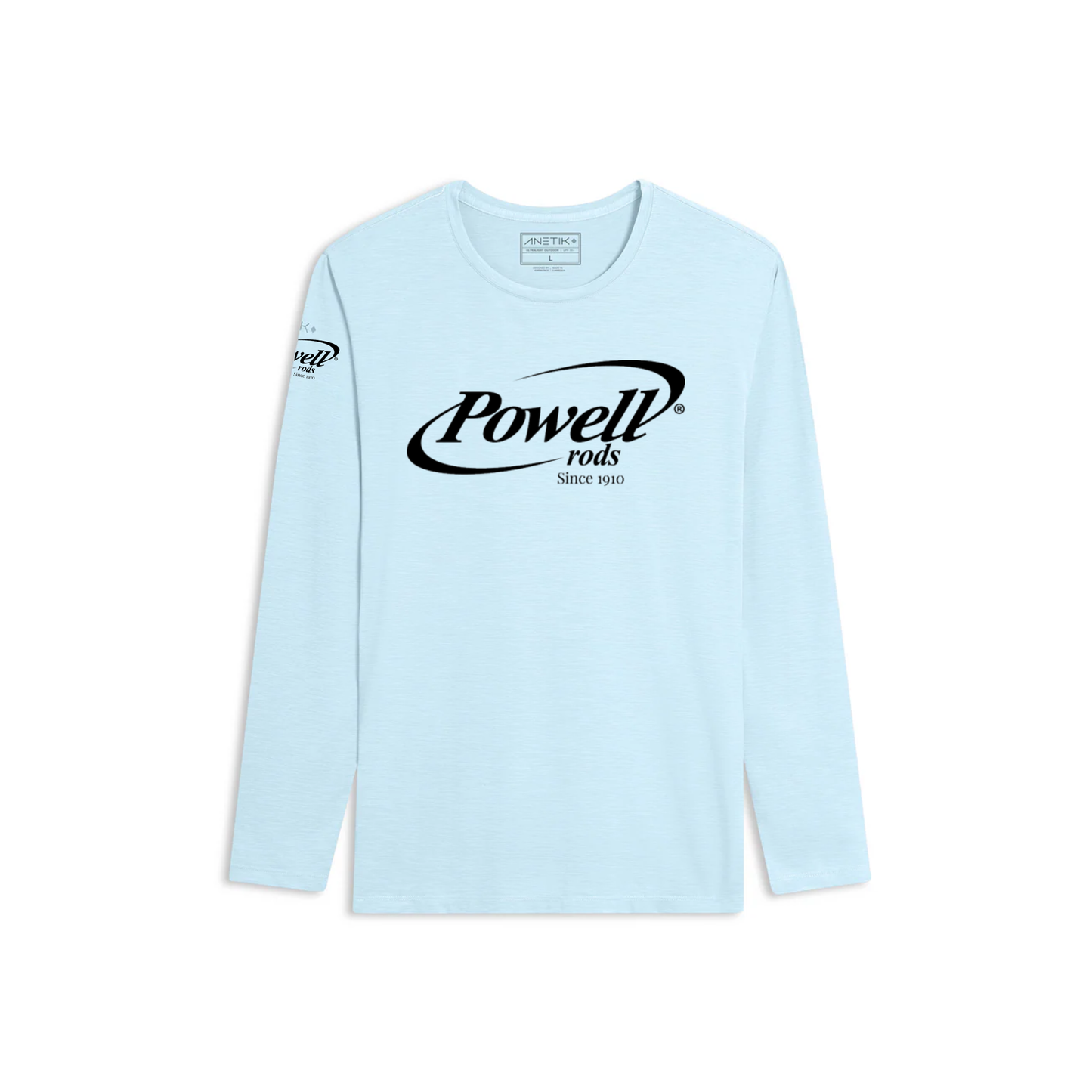 Anetik Low Pro Tech L/S | Mens | Glacier Blue | Black Logo