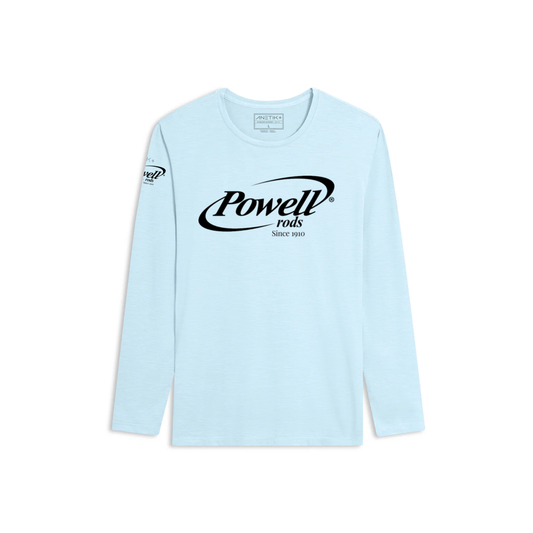Anetik Low Pro Tech L/S | Mens | Glacier Blue | Black Logo