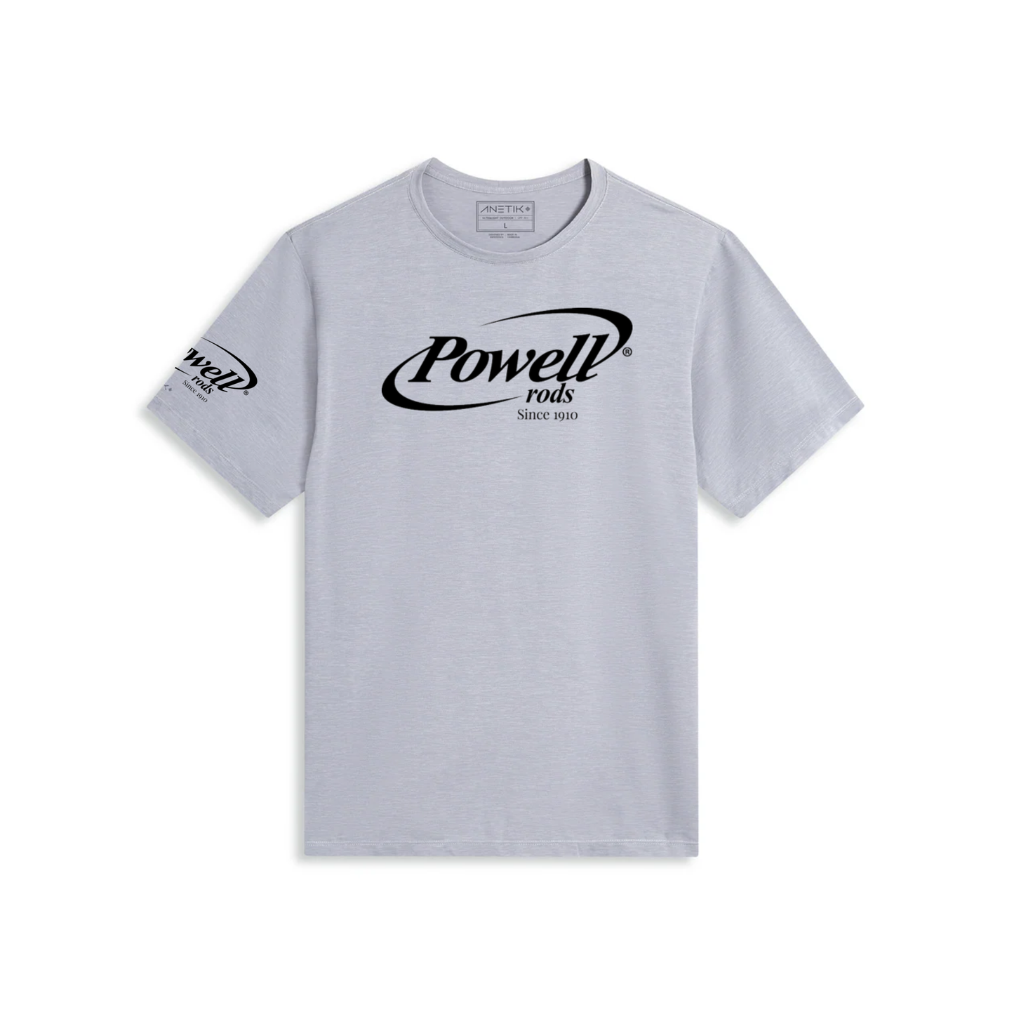 Anetik - Low Pro Tech Shortsleeve | Grey | Black Logo