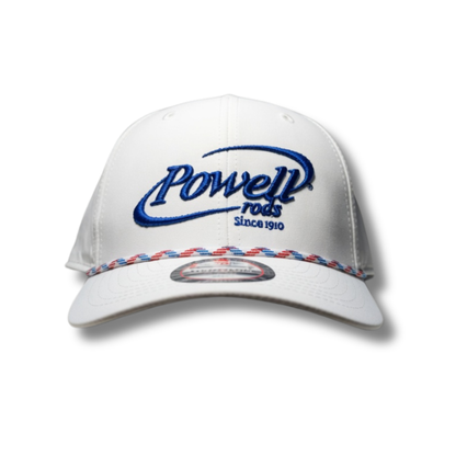 Imperial Wingman 7054 | White, Blue, & Red | Blue Logo