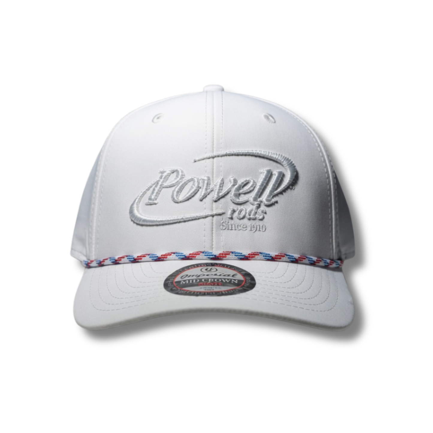Imperial Wingman 7054 | White, Blue, & Red | White Logo