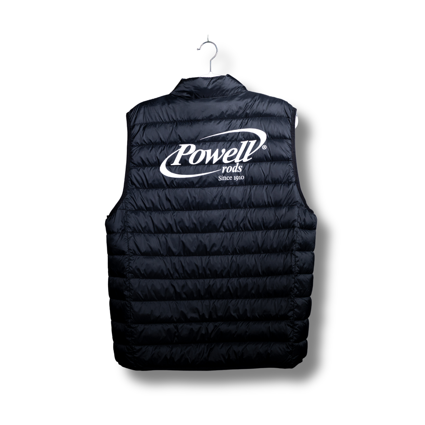 Weatherproof Down Vest | Black | Large White Logo
