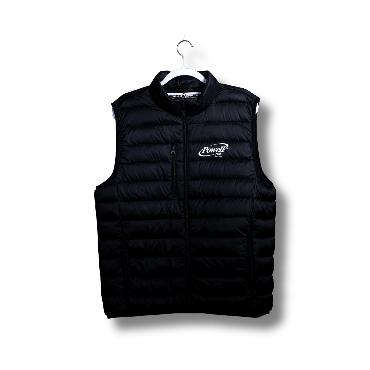 Weatherproof Down Vest | Black | Small White Logo