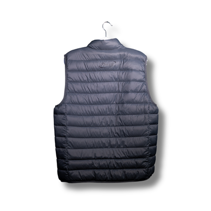 Weatherproof Down Vest | Grey | Small Grey Logo
