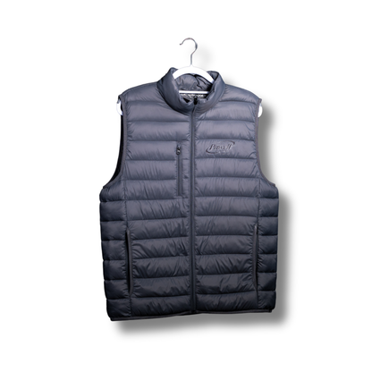Weatherproof Down Vest | Grey | Small Grey Logo