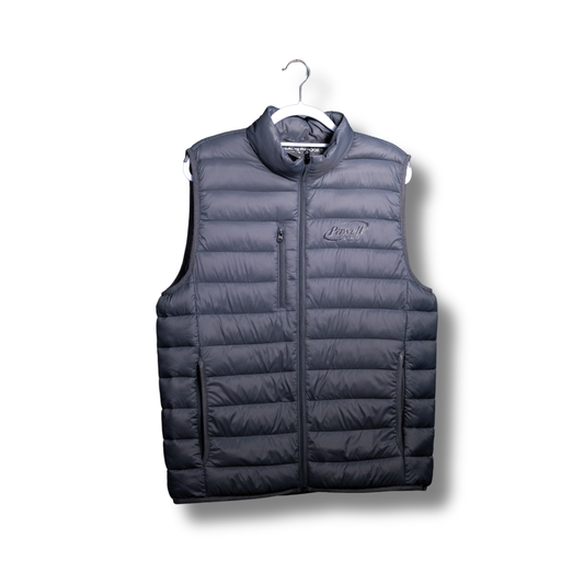 Weatherproof Down Vest | Grey | Small Grey Logo