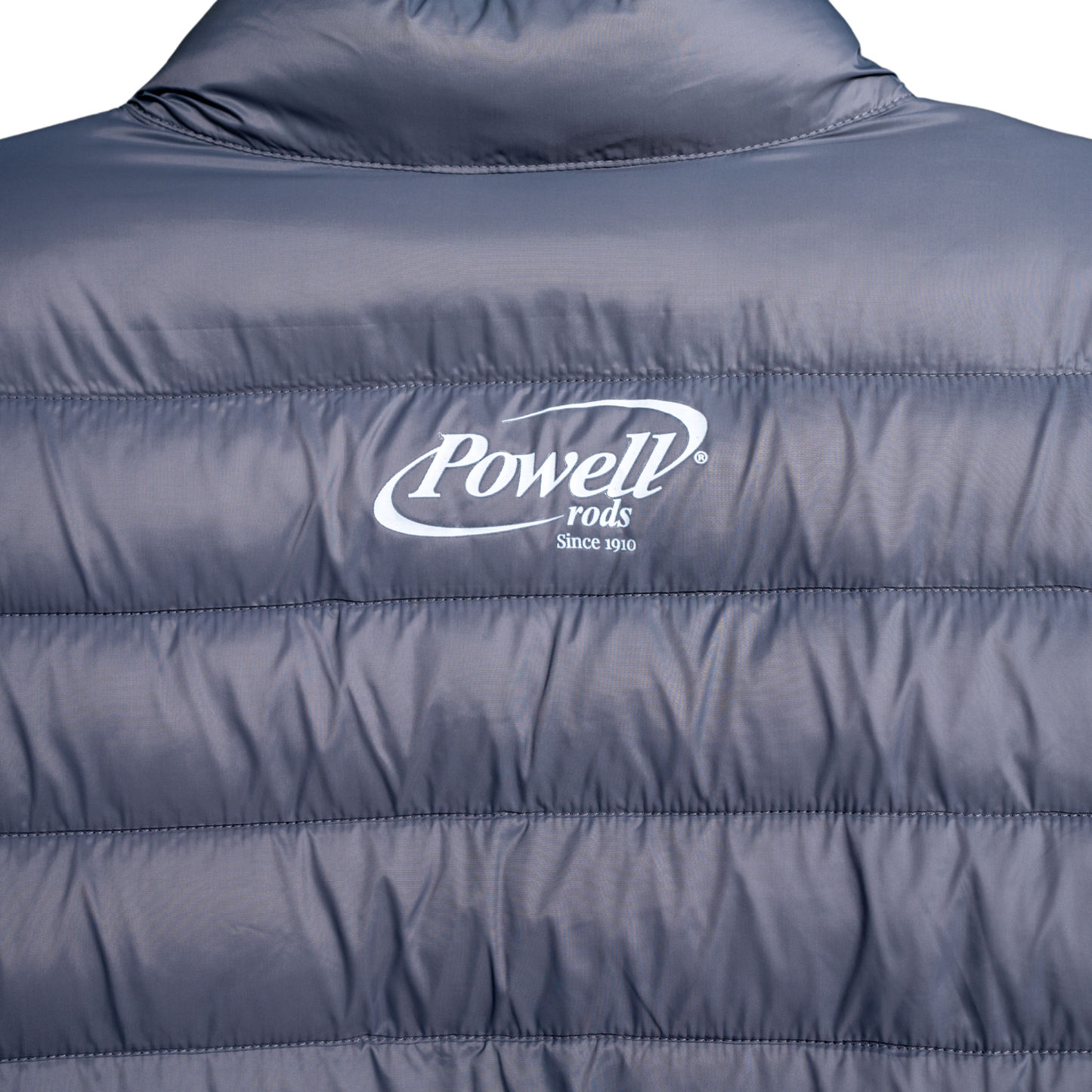 Weatherproof Down Vest | Grey | Small White Logo