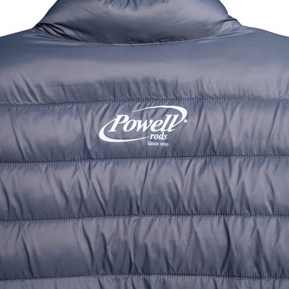 Weatherproof Down Vest | Grey | Small White Logo
